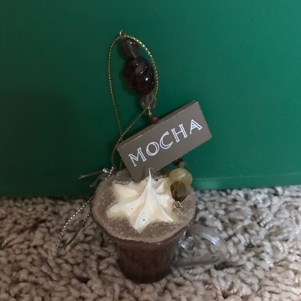 Bundle 3 Coffee Mocha Diet Christmas Ornaments NWT - Picture 3 of 4